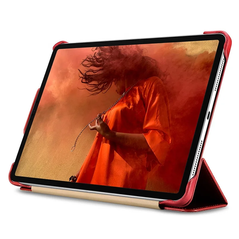 Icarer hochwertige Mikro faser Slim Series Folio Cover Hülle für iPad Pro 12,9 Zoll