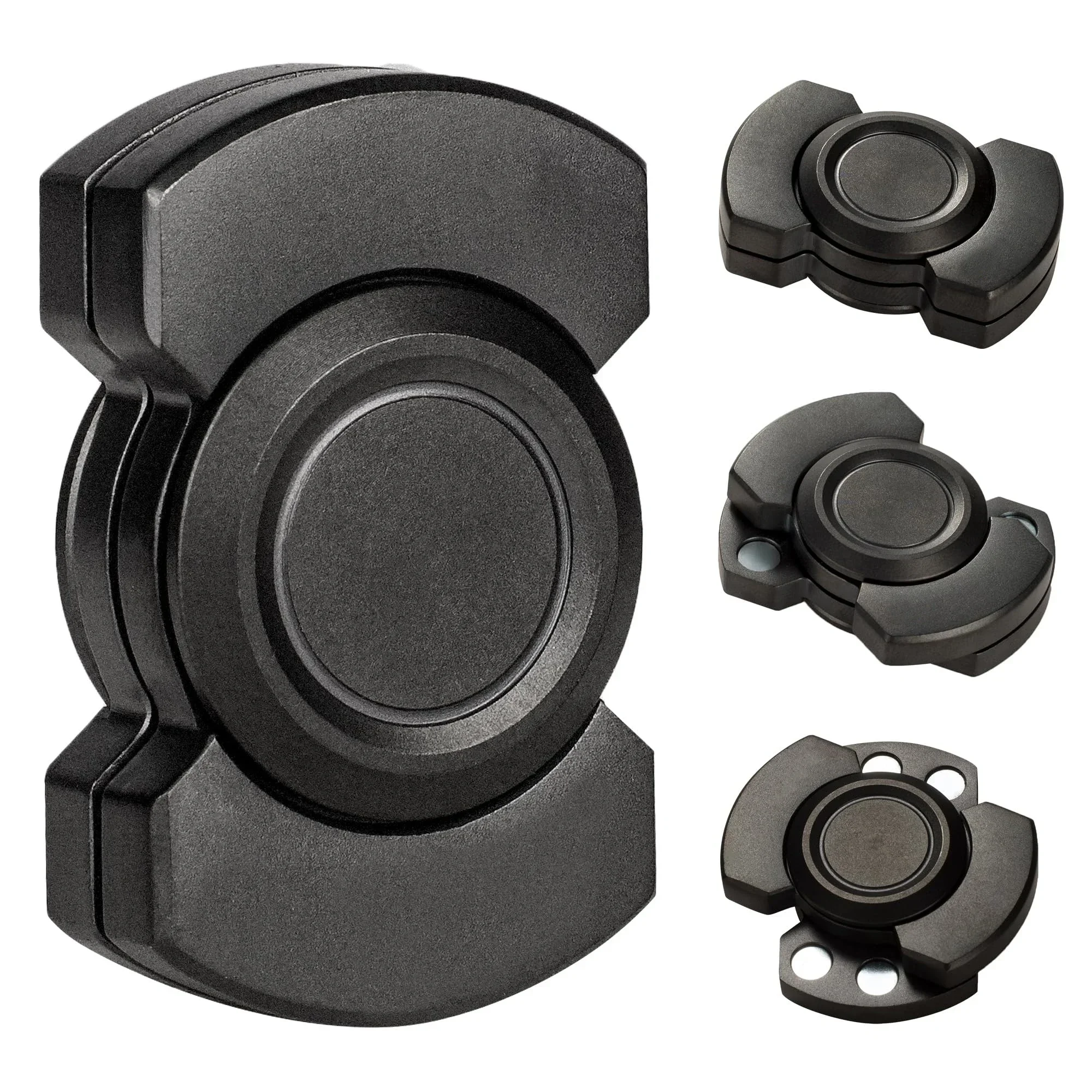 Creative 3 in 1 Metal Fidget Spinner Toy, Three Body Cube Design Finger Spinner, Stress Relief Anti Boredom Toy for Adults Kids