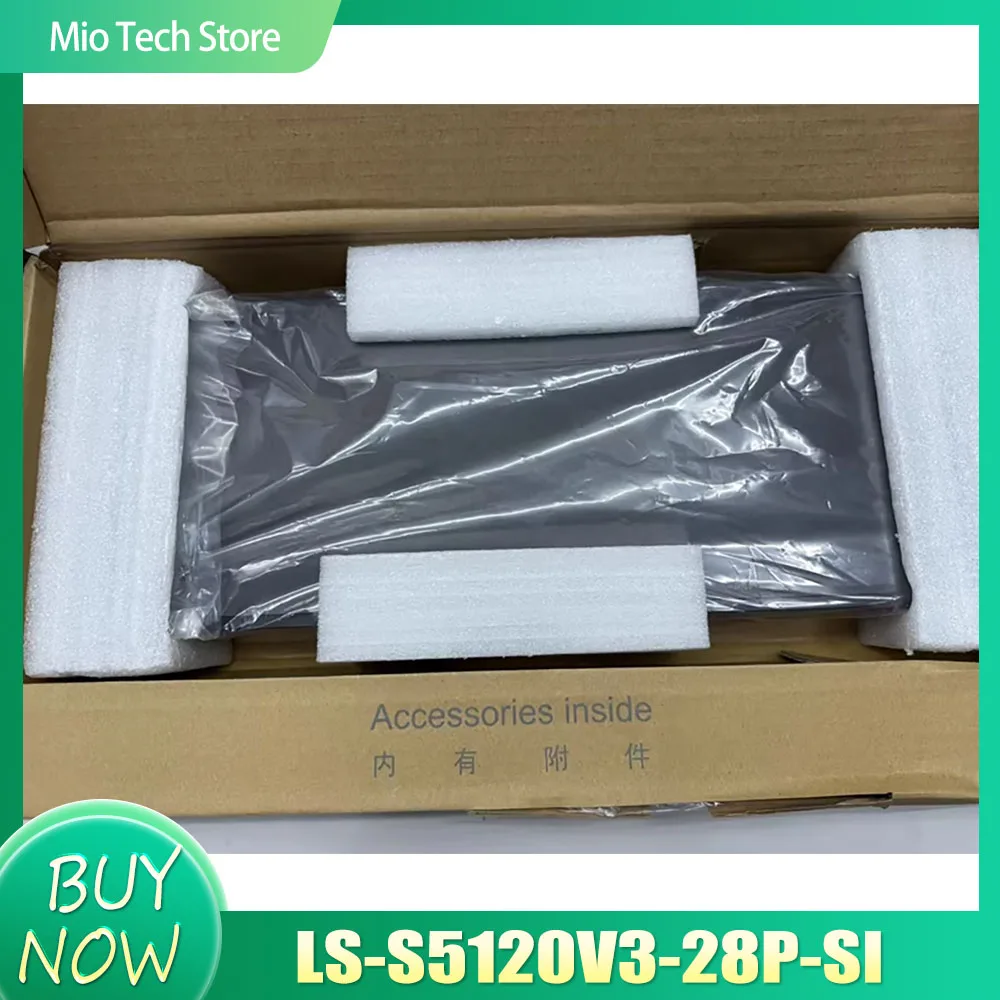 

LS-S5120V3-28P-SI switch with 24 Gigabit electrical ports 4 Gigabit optical ports supports AC enterprise level layer 2 network s