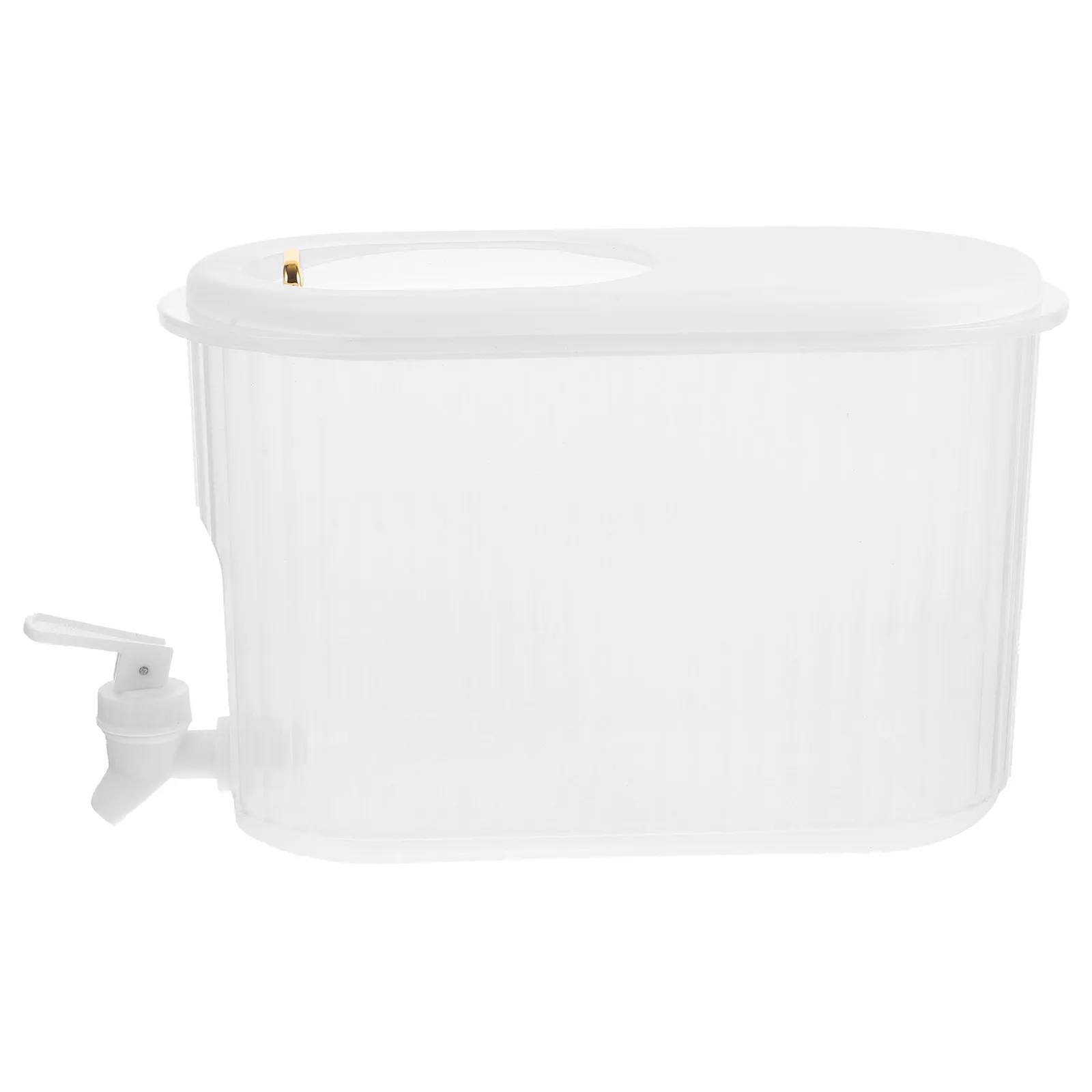 

Cold Water Dispenser With Faucet Large Capacity Drink Pitcher For Party Juice Storage Container Fridge Safe Pp Material Spigot