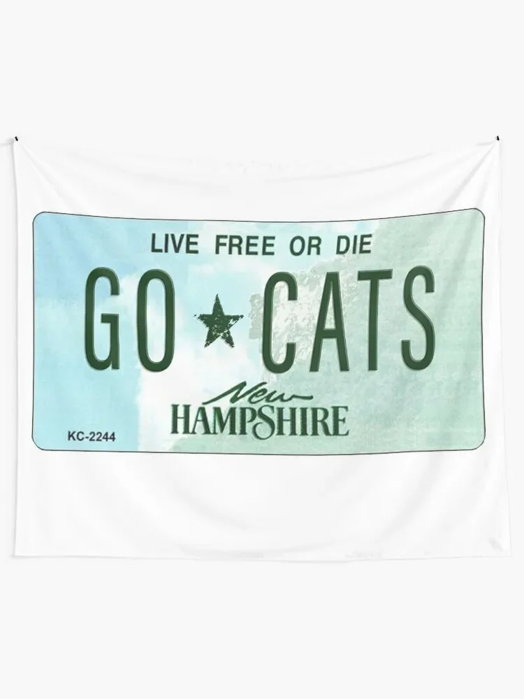 unh license plate Tapestry Wall Tapestries Bedroom Deco Tapestry