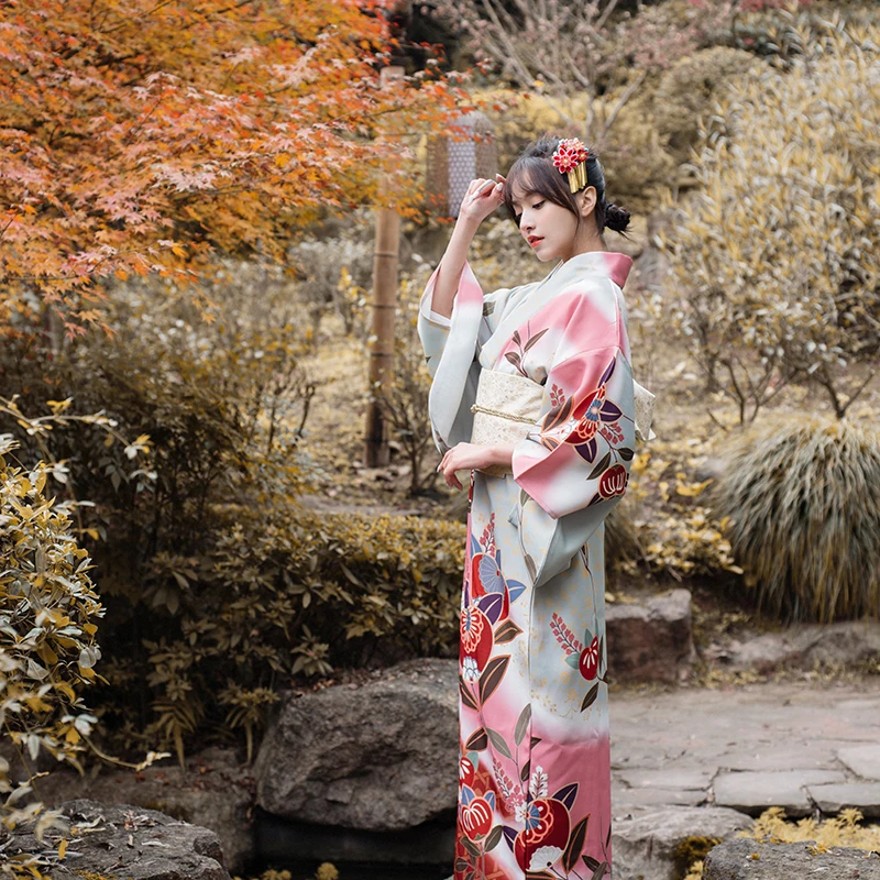 

Japanese Dinner Cosplay Dress Japanese Kimono and Wind Yukata Vintage Kimono Photography Travel Photography