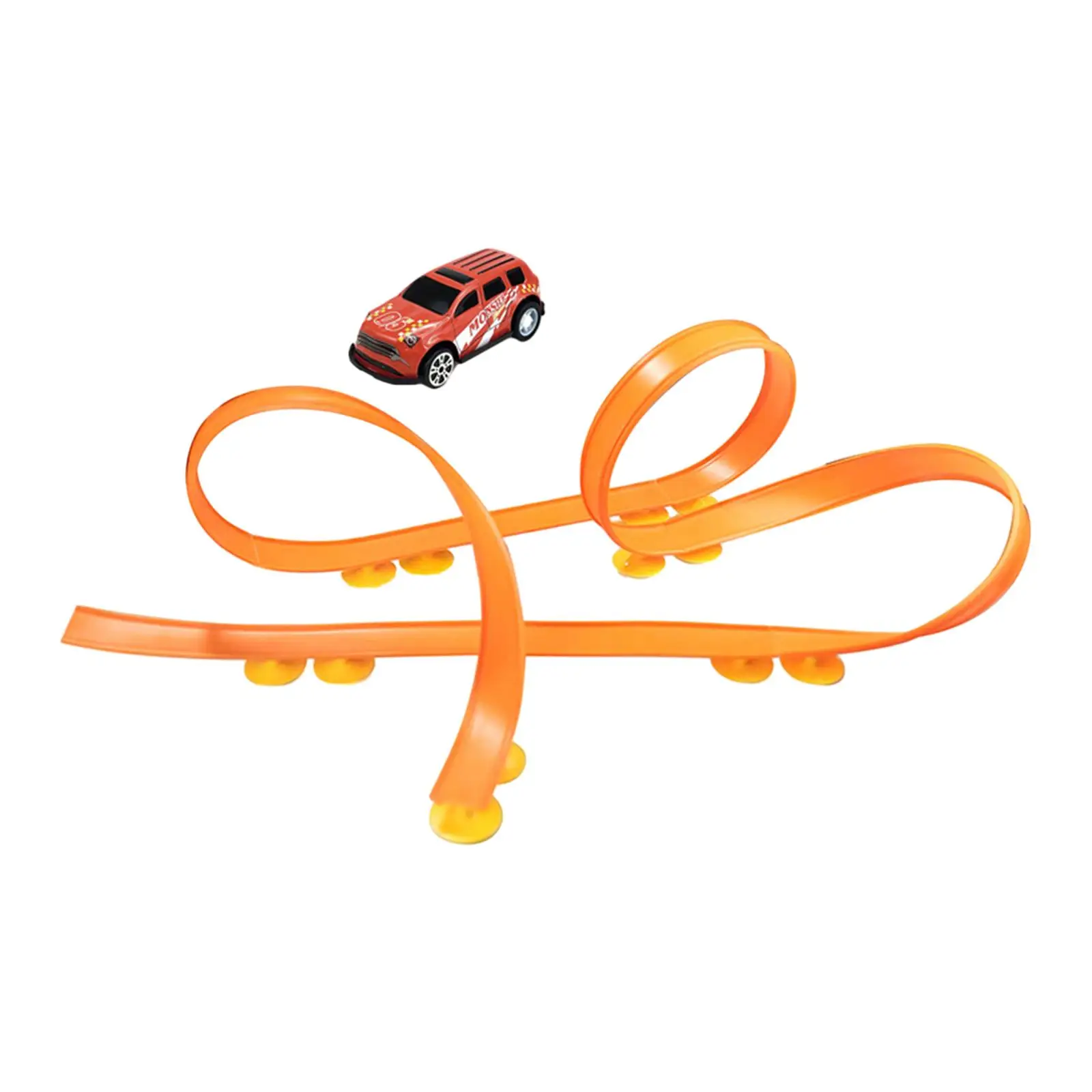 Kids Car Track Sets DIY Track Playset Toy for Age 3~6 Preschool Children