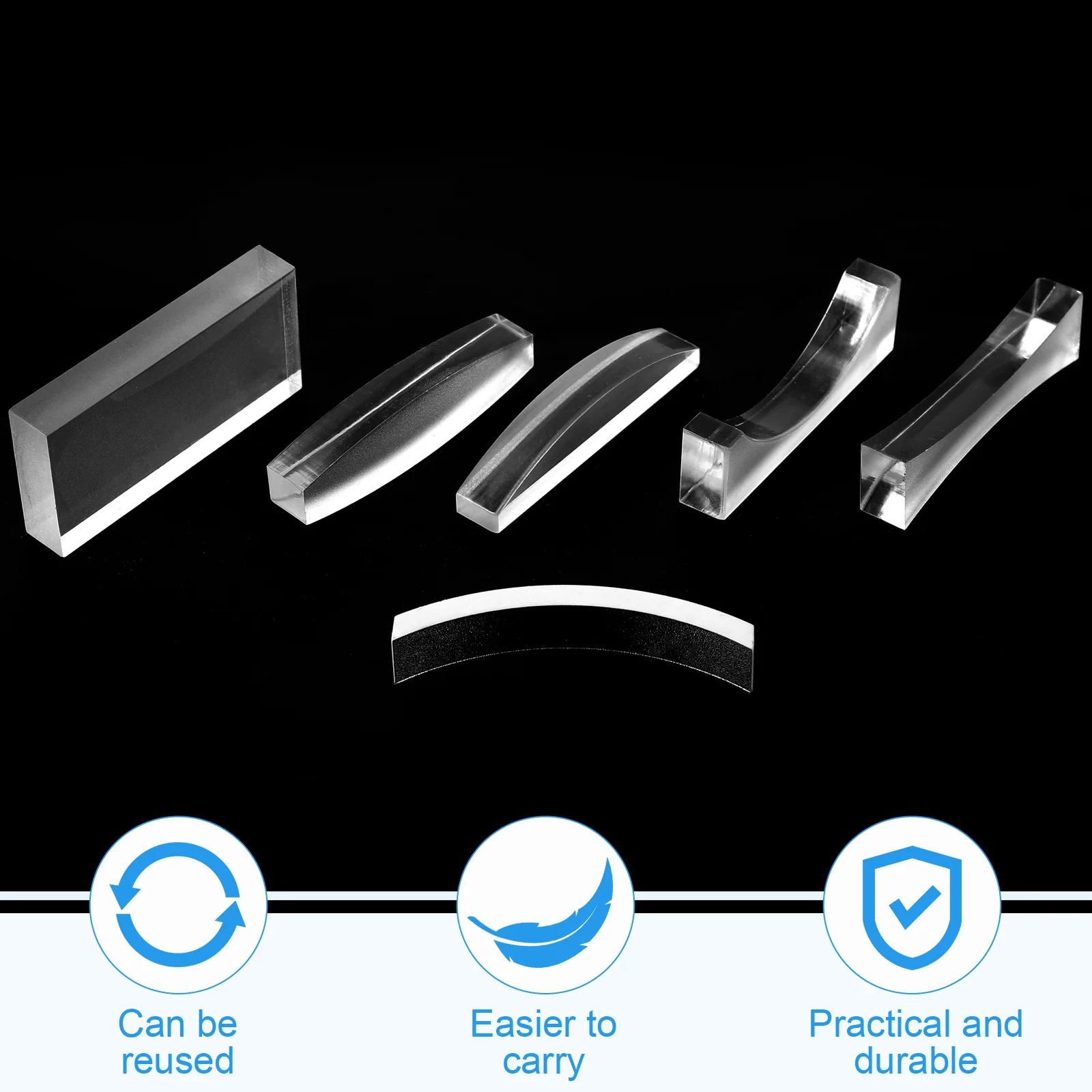 

Physical Optical Glass Prism Convex Lens Concave and Optics Physics Teaching Experiment