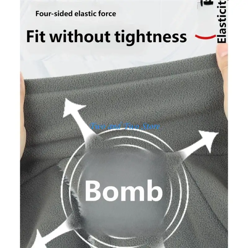 

HX6F Outdoor Warm Fleece Balaclava for Enthusiasts Windproof Design Integrated Hooded Mask and Neck Cover for Adventure