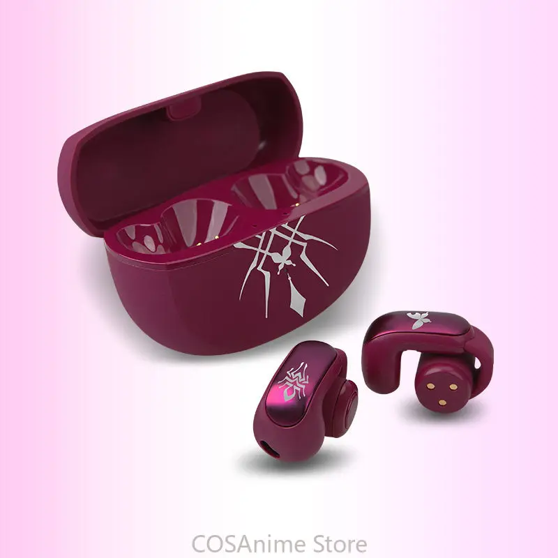 

Беспроводные Bluetooth-наушники Honkai: Star Rail Kafka для косплея, внутриканальные, с шумоподавлением, длительным временем автономной работы, подарок для фанатов аниме