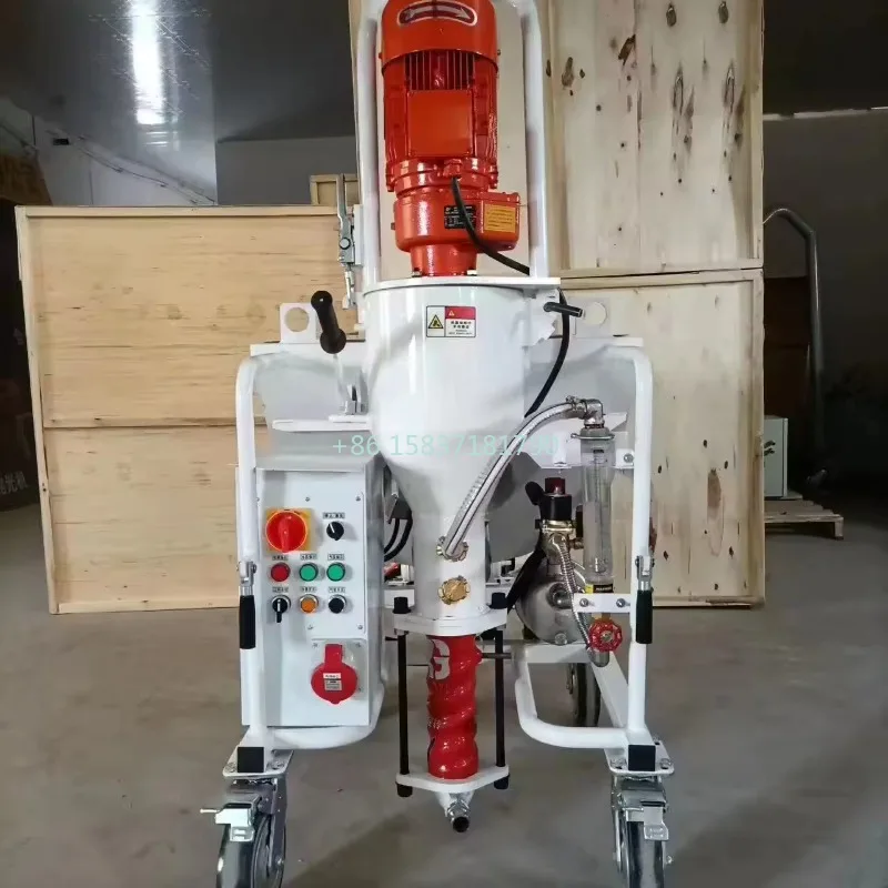 Construction Plaster Spraying Machine Small Wall Plaster Smoothing Machine Automatic Mortar Spray Machine Plaster for Romania