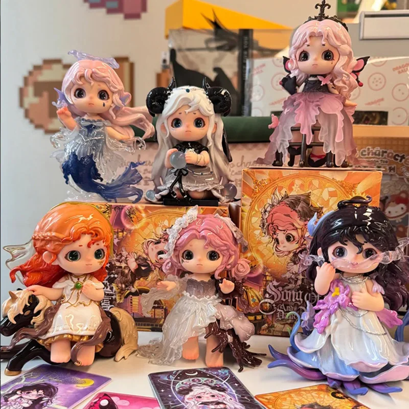 

Подлинная серия Heyone Joy Song Of Light And Dark Night, слепая коробка, загадочная коробка, аниме-фигурка, украшение для рабочего стола, подарок на день рождения для девочки