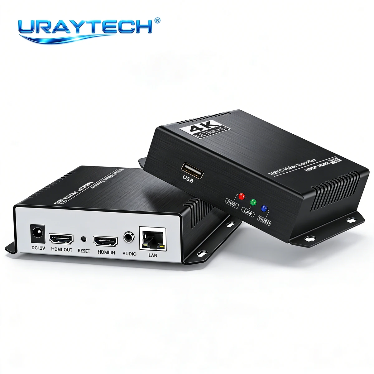 Codificador de Video IP HDMI MPEG4 4K 1080P HD, H.265 H.264 RTSP RTMP SRT ONVIF, Codificador de Transmisión en Vivo con Grabación Local para IPTV