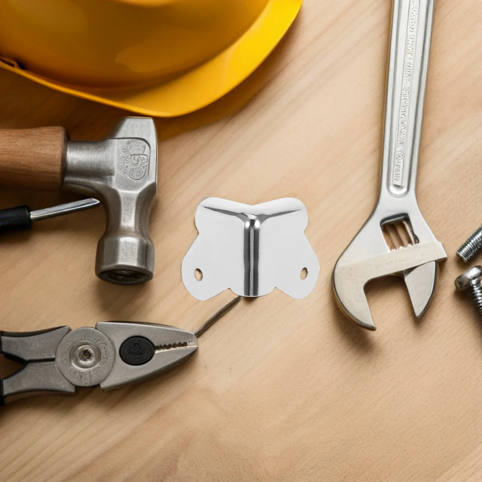 

12Pcs Audio Speaker Metal Corner Protectors Silver 1.57 Cabinets Edge Bumpers Loudspeaker Guard Amplifier Corner Protection