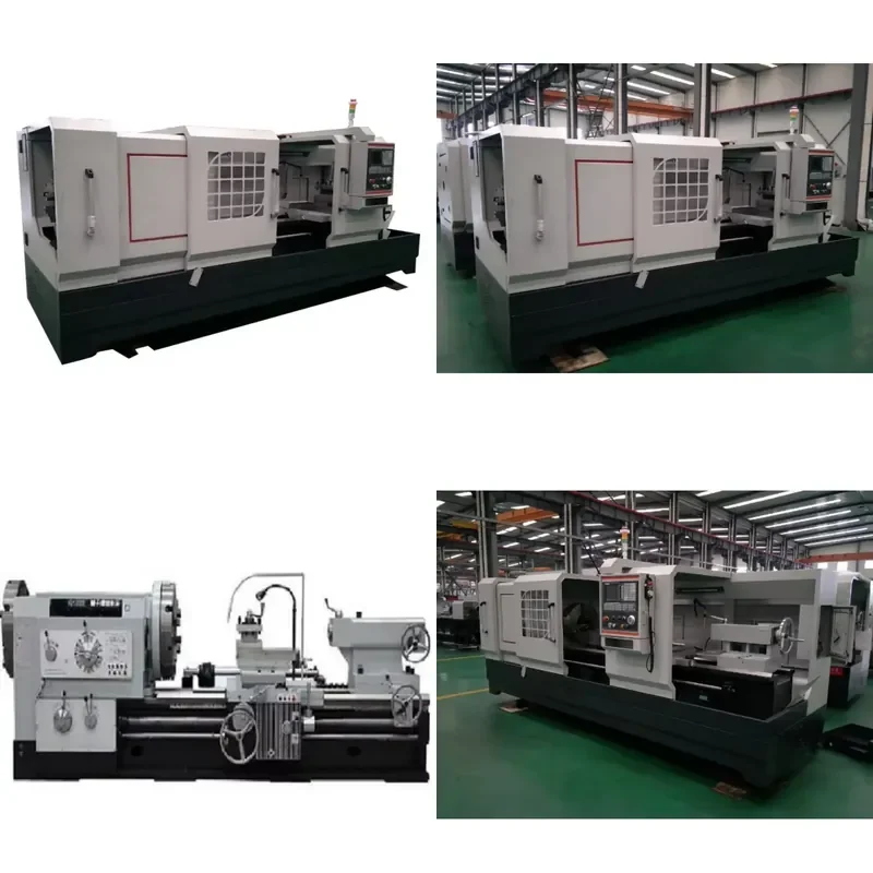 Torno Mecánico Manual CNC QK1332/3000mm para Metal, Torno Horizontal de Banco Pesado