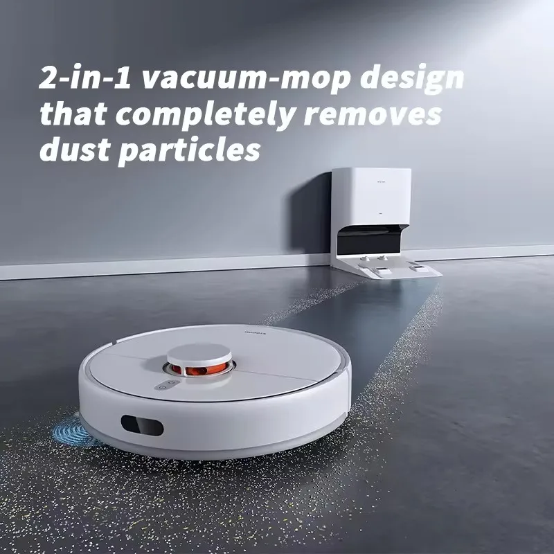 Global Xiaomi Robot Vacuum X10  Youpin Supplier Distributor Quick Dust Collection Dual Auto Emptying Vents Powerful Cleaning