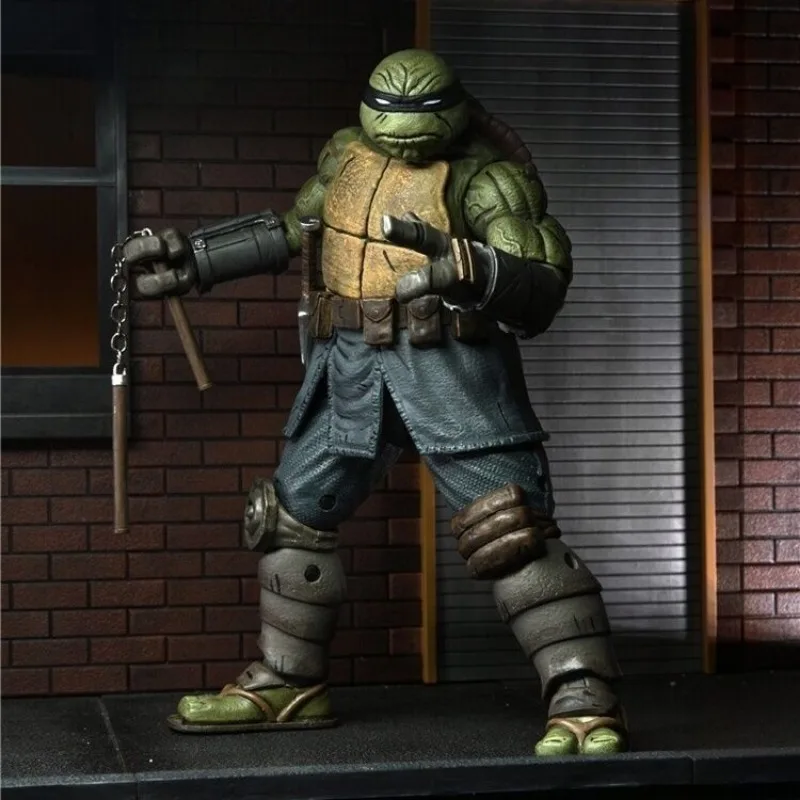 NECA Figure Teenage Mutant Ninja Turtles Action Figure Mummy Cos Michelangelo Raphael Model Mummy Cos Collectible Ornament Toy