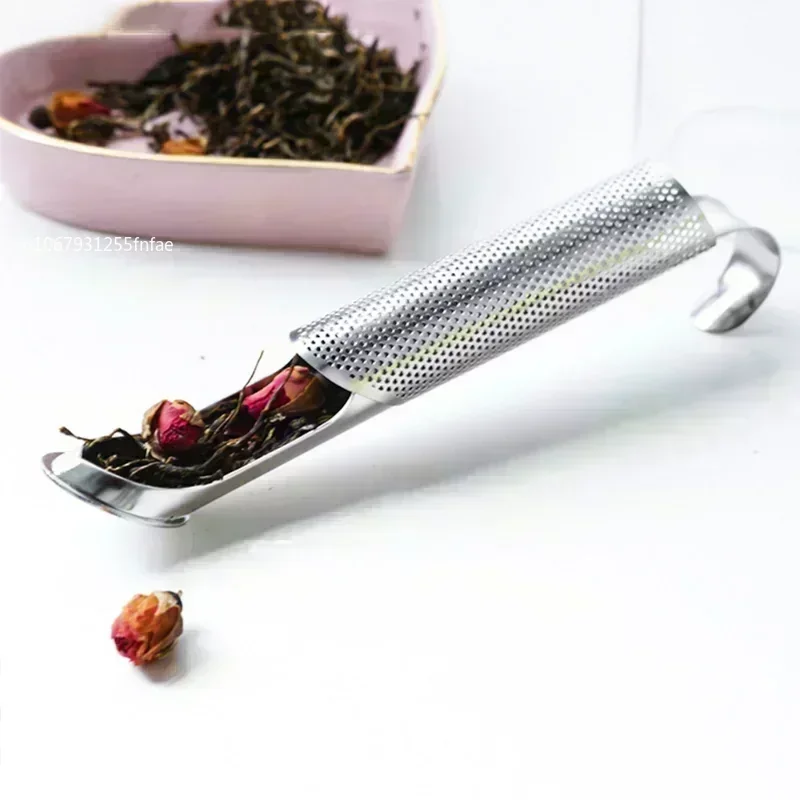 Tea Filter Pipe Shape Loose Leaf Diffuser Tea Strainer Steel Tea Infuser Teapot Accessories Kitchen Utensils Kitchen Accessories