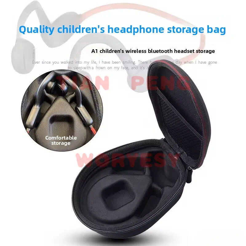 WYORESY premiumgrade storage bag for Alpha Egg A1 Kids Bluetooth Headset offers stable long lasting daily protection