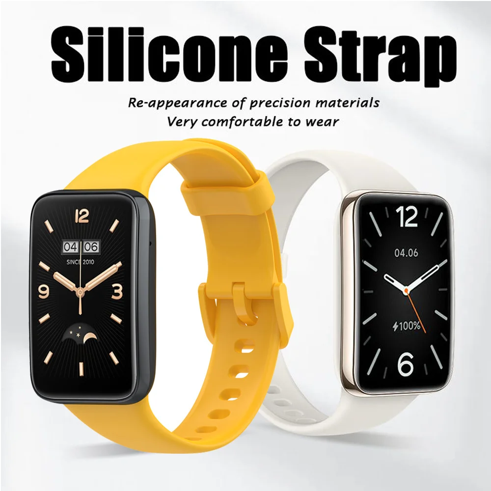 Strap For Xiaomi Mi Band 7 Pro Silicone TPU Replacement Wristband Smart Watch Bracelet For Mi Band 7 Pro Straps Accessories