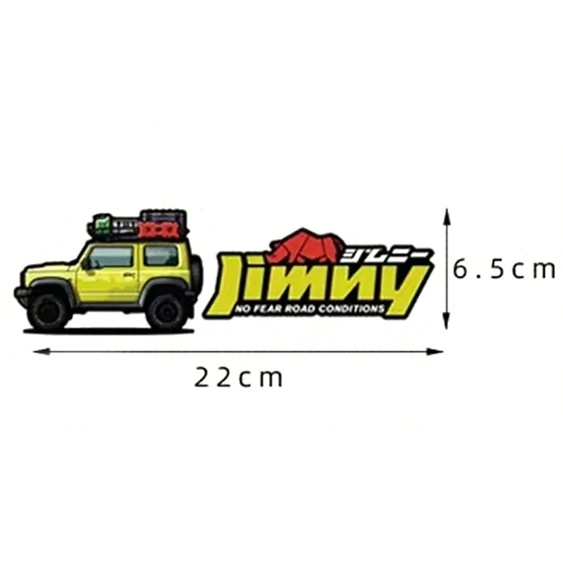 Car Fashion Sticker Accessories For Suzuki Jimny JB43 JB74 JB64 Cute Body Sticker Personality Decoration Reflective Car Sticker