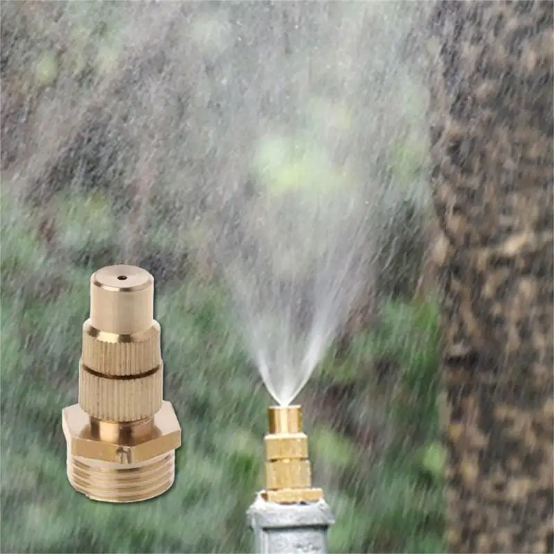 Brass High Atomization Nozzles Nozzles Cooling Watering Driveway Cleanings C5AD