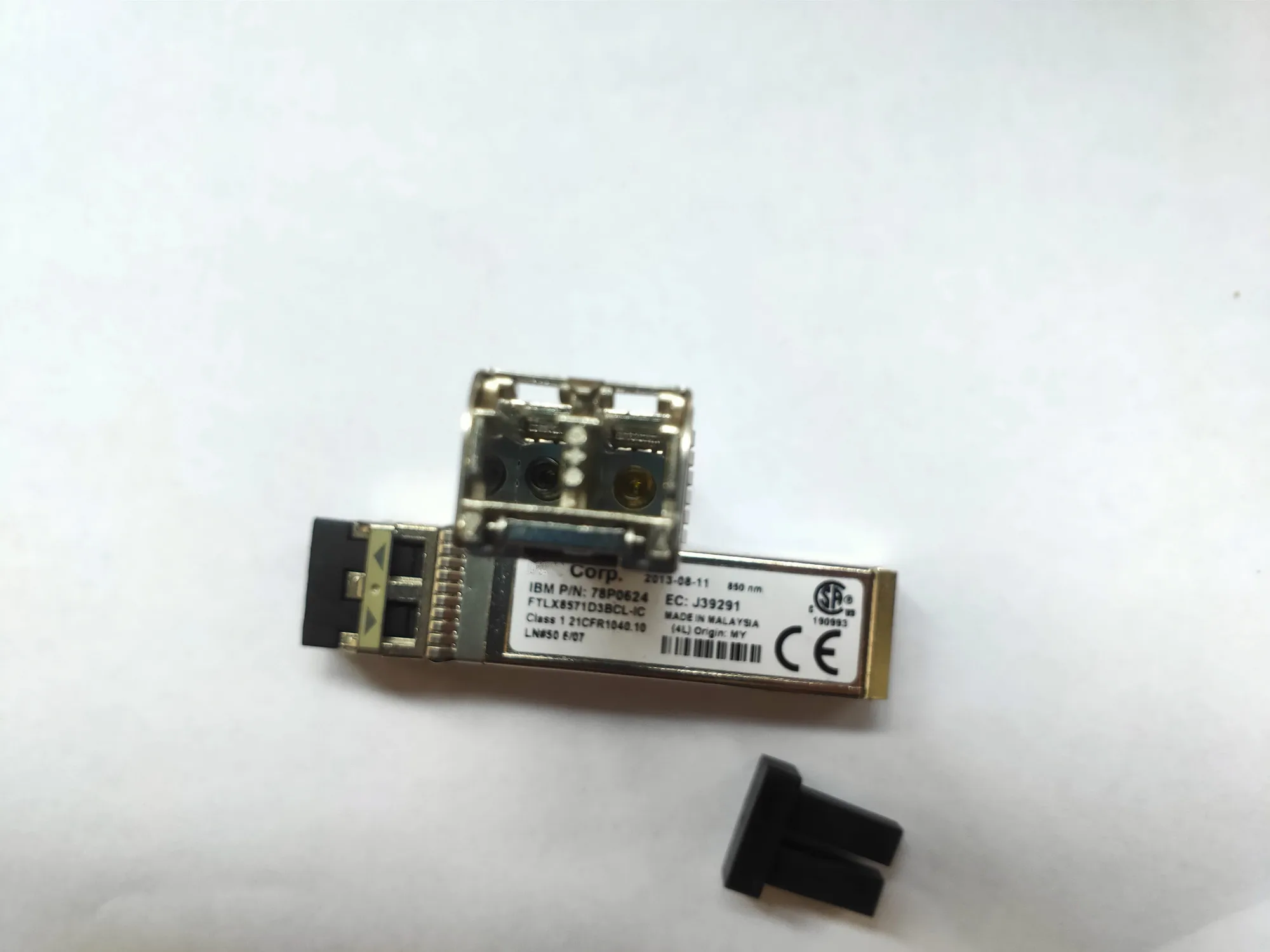 Módulo do transceptor da fibra, transceptor duplo, IB-M 10G Sfp, FTLX8571D3BCL-IC, P/N:78P0624, I-bm, 10GB, 850nm