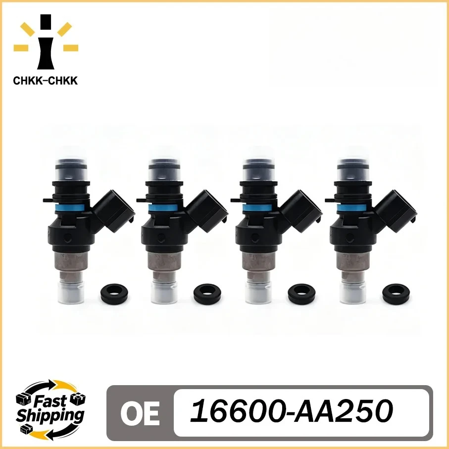 CHKK-CHKK FBYBG10 16600-AA250 Fuel Injector for SUBARU IMPREZA III GDC GDD GE2 GE3 GGC GGD 2008-2011 1.5 AWD