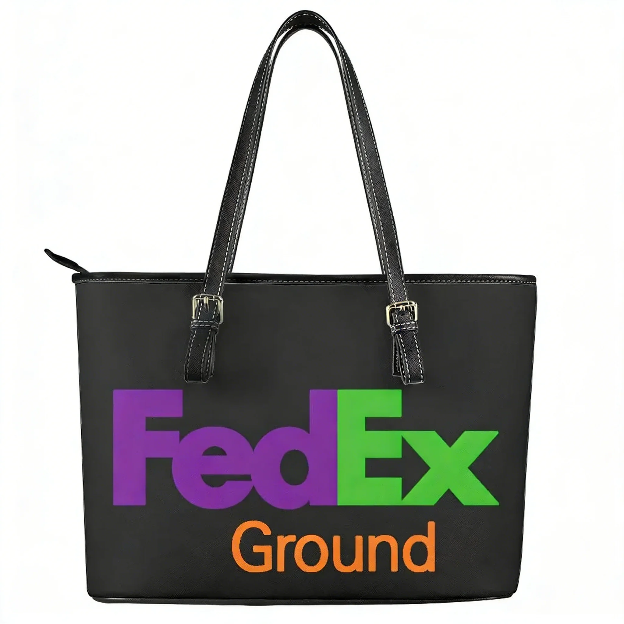 

FedEx American Express Custom Handbag Womens Mens Personalized Tote Bag Shoulder Bag Business Leather Purse Travel Bag Gift