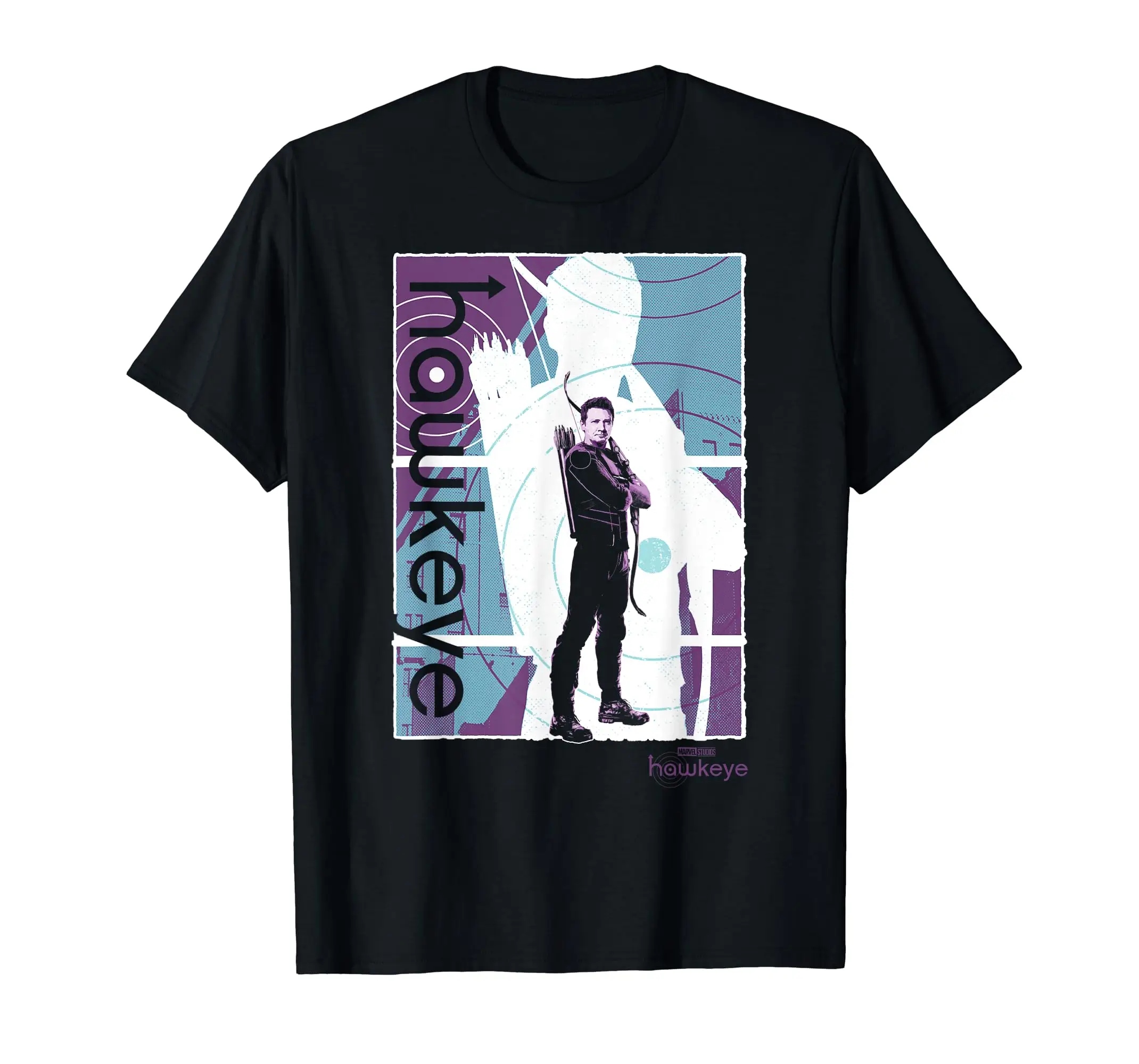  Hawkeye Pop Art Poster T-Shirt