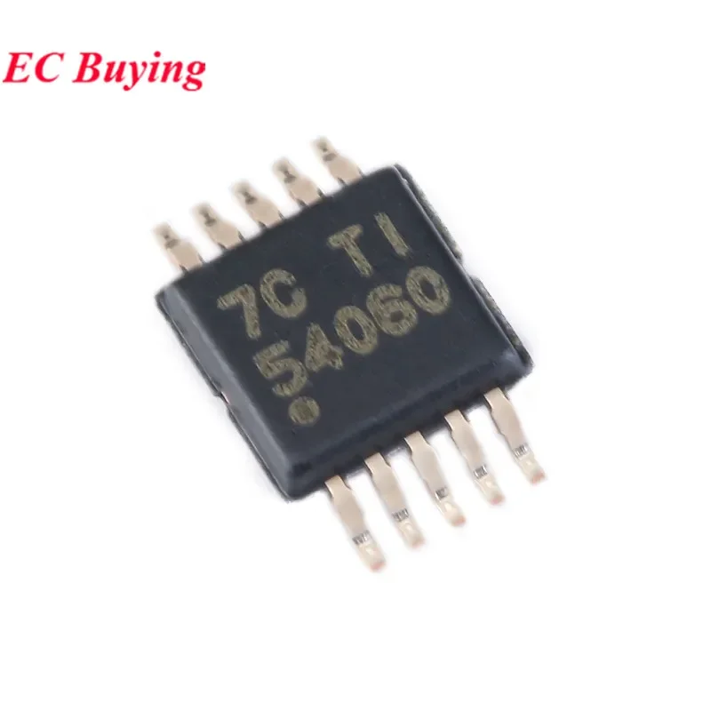 5 Stück/1 Stück TPS54060DGQR TPS54060 54060 MSOP-10 60 V 0,5 A DC/DC Step-Down Buck Converter Chip IC