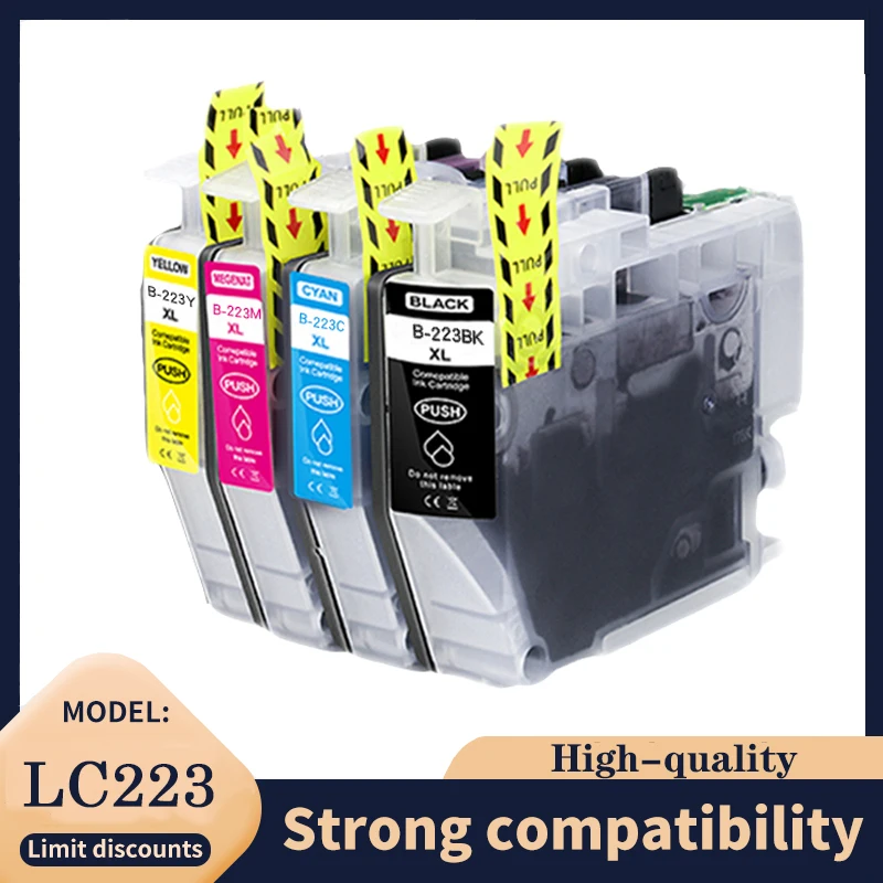 

For Brother LC223 Compatible Ink Cartridge For Brtoher DCP-J562DW J4120DW MFC-J480DW J680DW J880DW J4620DW J5720DW J5320DW