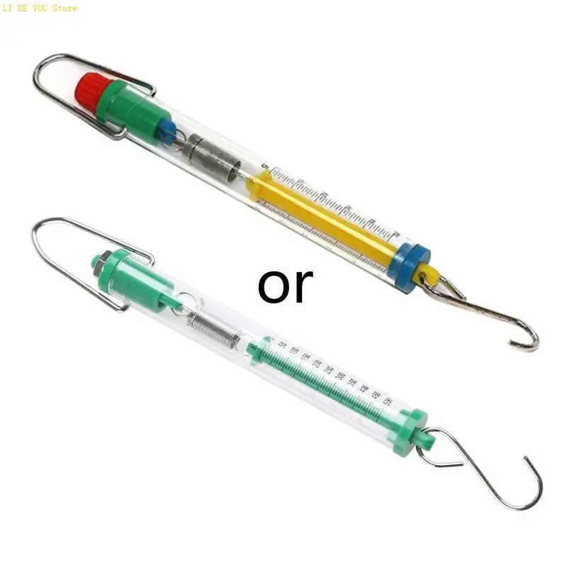 W3JE 5N Meter Spring Dynamometer Bar Physics Mechanical Experiment Instrument