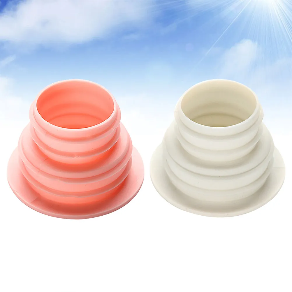 Picture 5: 2pcs Anti-Odor Sealing Ring Heavy Duty Flexible Closing Plug For Washing Machine Floor Drain Sewer Prevention Sealing Ring