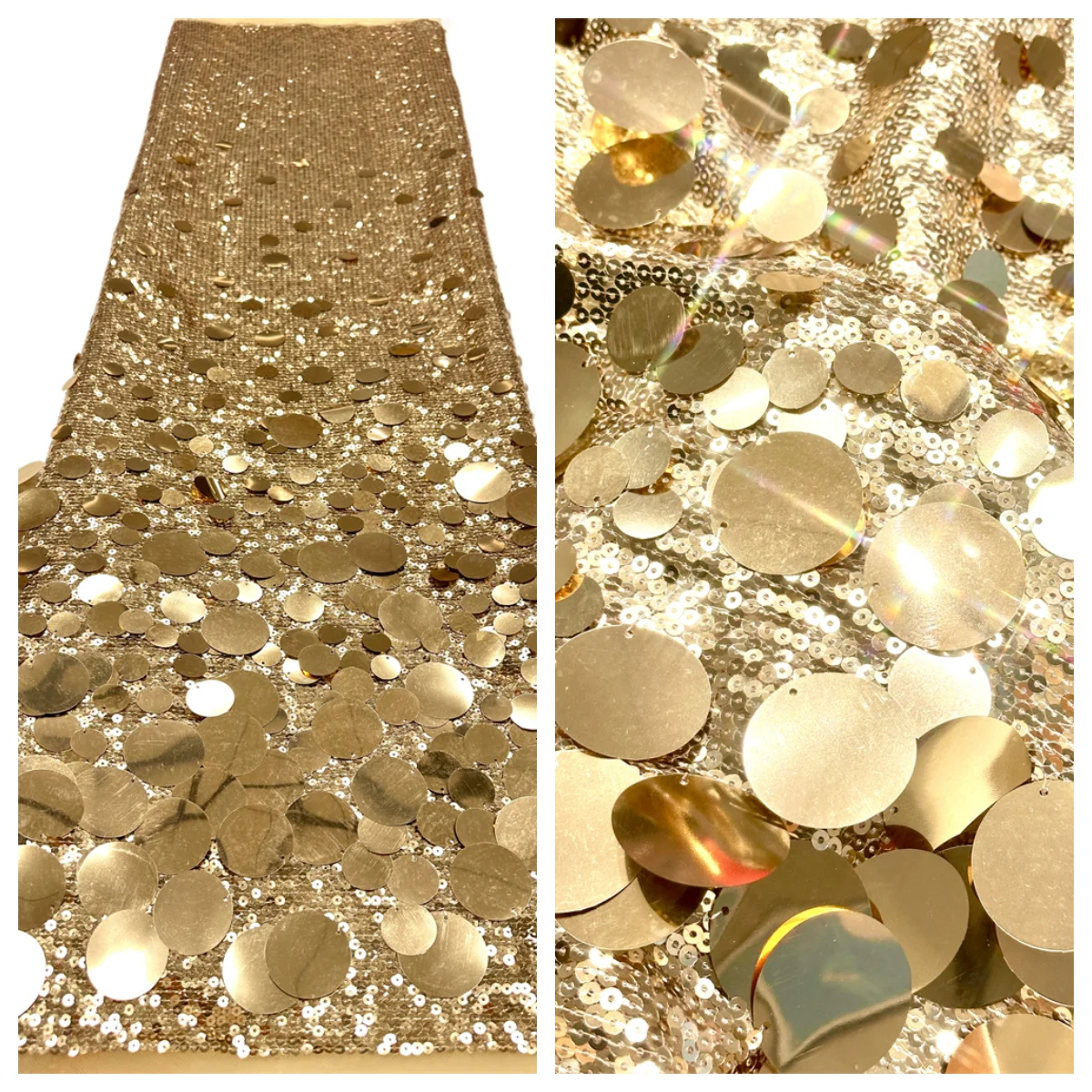 New Style Velvet Beaded Sequin African French Lace Fabric 2026 High Quality Handmade Bead Nigeria Lace Fabric For Party
