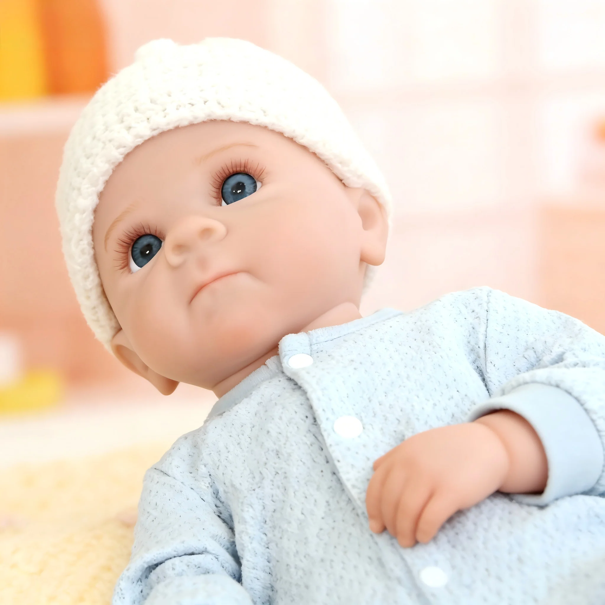 

18-Inch Reborn Baby Dolls - Realistic Newborn, Soft Weighted Body, Adorable Poseable Real Life Doll– Gift for Kids Age 3+