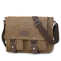 Men's Vintage Canvas Bag Men Casual Crossbody bags For Men Messenger bag Man Travel Shoulder Bags bolsas Masculina High Quality