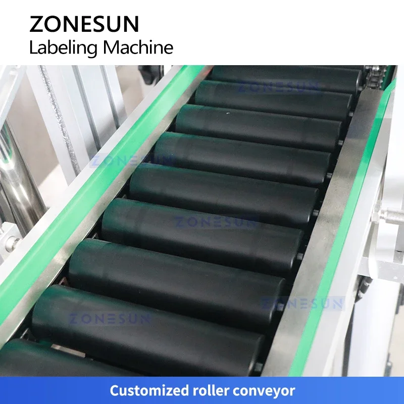 Zonesun Automatisierter Röhrenetikettierer, leerer Röhrenetikettenapplikator, Etikettiersystem für unversiegelte Röhren, ZS-TB160H