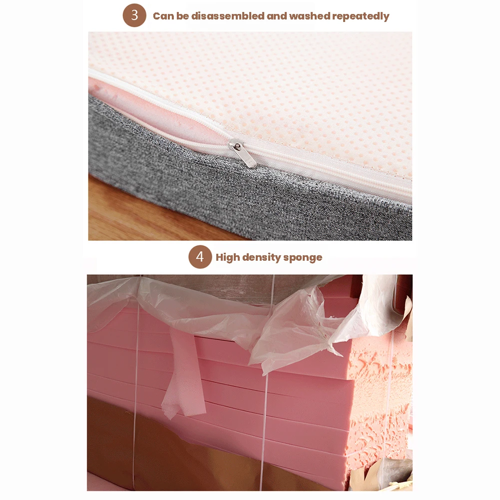 50*50cm Solid-Color Round/Squared Cushion Soft Fashion Non-Slip Sofa Mat For Office Sofas Bookstore Option Suitable Variou Scene