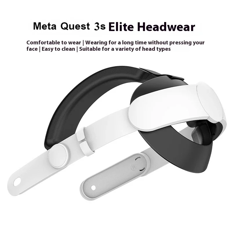 Upgraded Adjustable Head Strap For Meta Quest 3S/3 Replacement Elite Strap Headwear Headband For Oculus Quest 3 VR Accessories