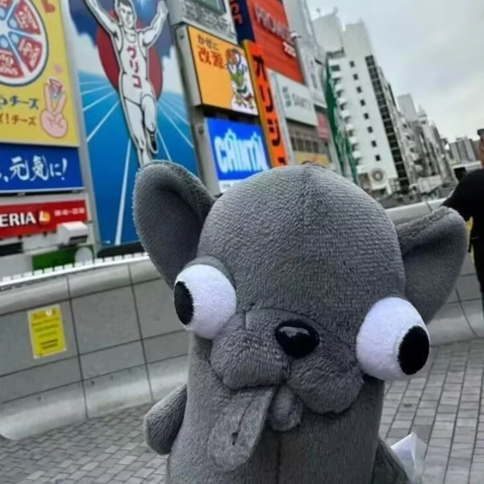 Llavero Decorativo de Chihuahua de 15-25 cm, Colgante de Peluche de Cachorro, Muñeco de Peluche Realista, Divertido y Adorable, Simulación de Perro Chihuahua, Regalo para Amigos ﻿