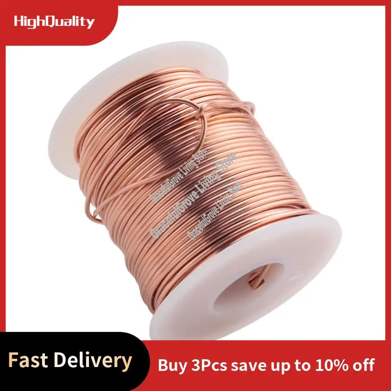 

A26I-медная проволока, мягкая медная проволока из чистой меди 99,9% для садоводства, электрокулярии, диаметр 16 калибра/1,3 мм, 127 футов, длина 1 фунт