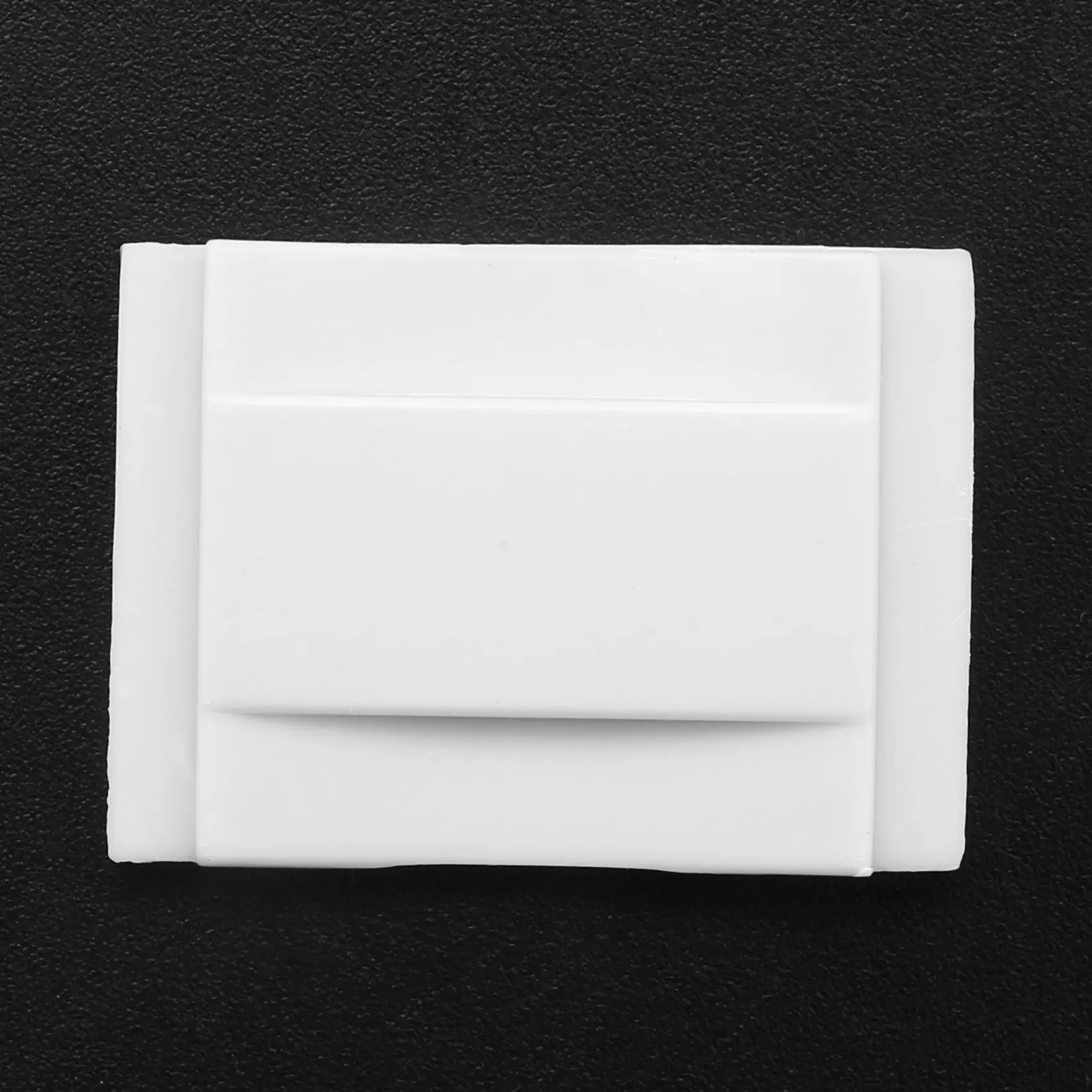 AC23-8Pcs 1 Inch Blind Brackets White Profile Box Mounting Bracket Window Blinds Headrail Bracket