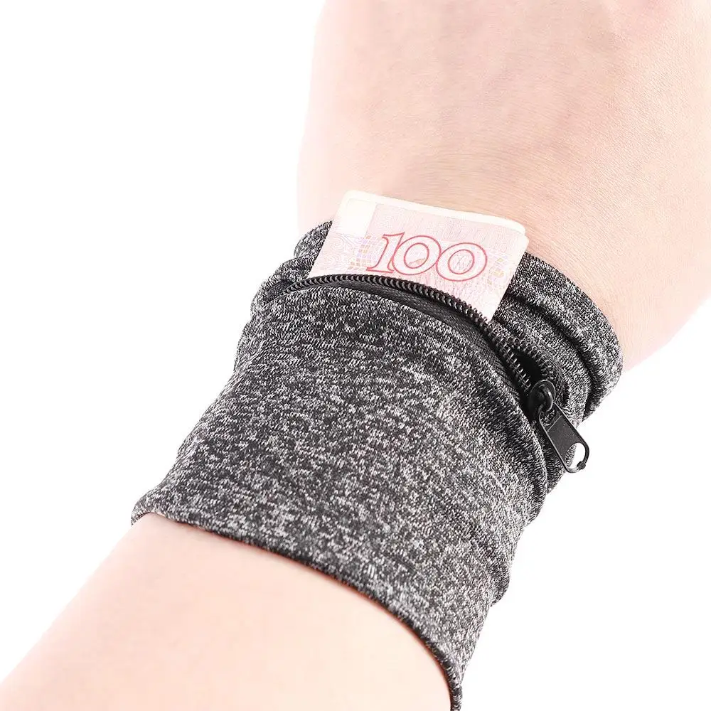 Sweat Band Running Protector Pouch Hand Guards Storage Bag Sweatband Wrist Support Wrist Wallet Wristband