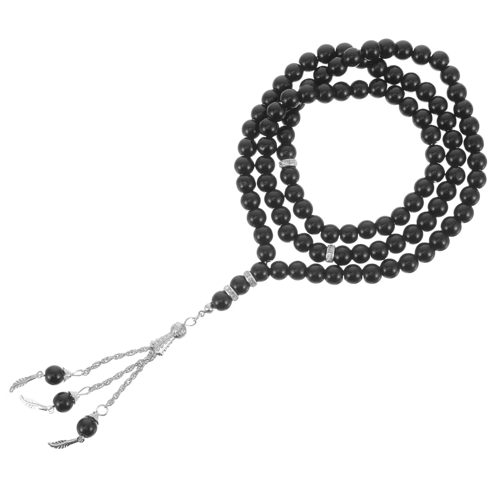 

1 Piece Buddha Beads Bracelet High Quality Craftsmanship Decorative Rosary Chain for Prayer Worship Beads String Vintage Style