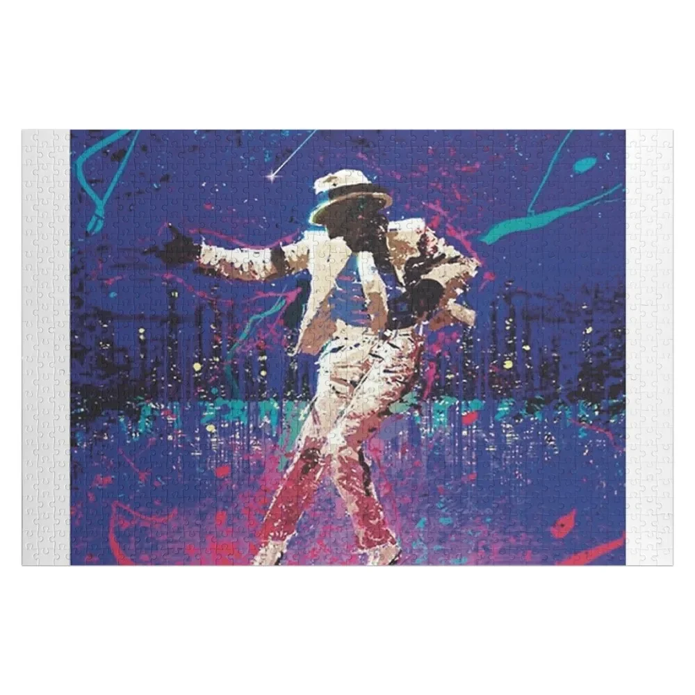 

MJ Dancing Jigsaw Puzzle Wooden Name Personalize Wood Photo Personalized Puzzle