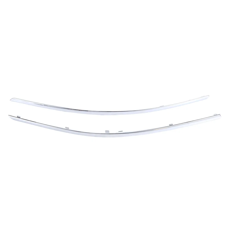 

Car Left Right Front Rear Bumper Trim Strips Silver ABS A2468850421 A2468850521 A2468850921 For W246 B180 B200-Y46