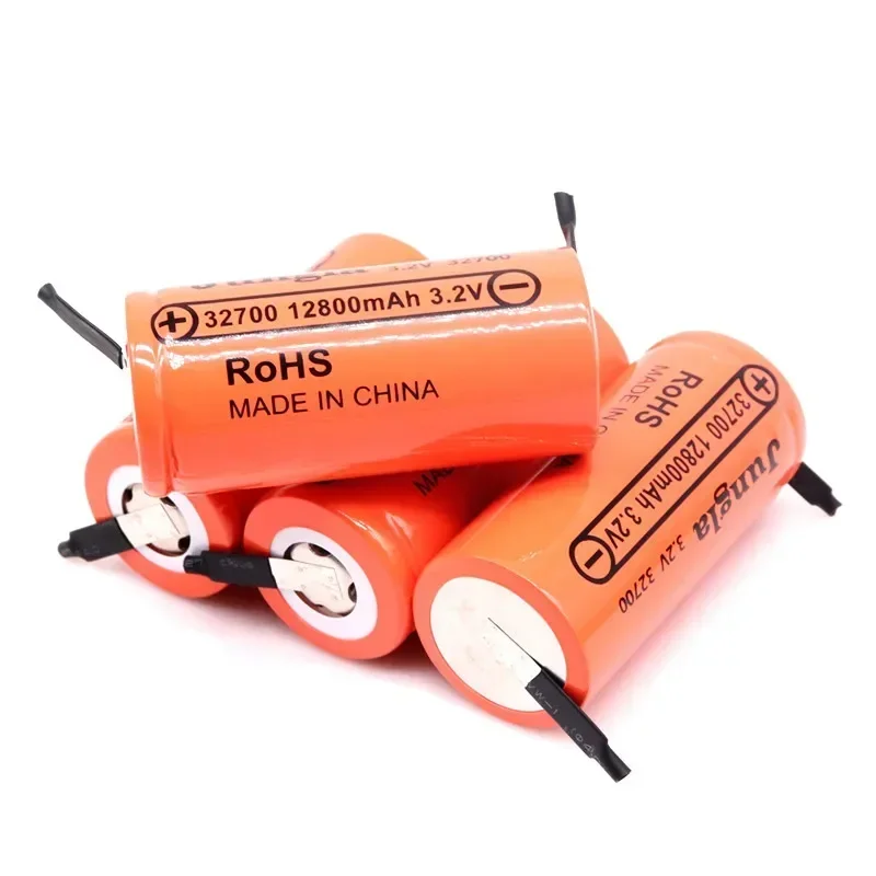 2021high capacity 3.2V 32700 12800mAh LiFePO4 Battery 12.8Ah 50A Continuous Discharge Maximum High power battery+Nickel sheets