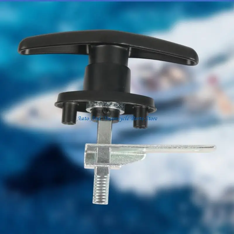 P9FD 2-teilige Premium-T-Bar-Sicherheitsschlösser mit 4 Schlüsseln, perfekt für LKW-Werkzeugkastentüren und Aufbewahrungsfächer – Detail 4