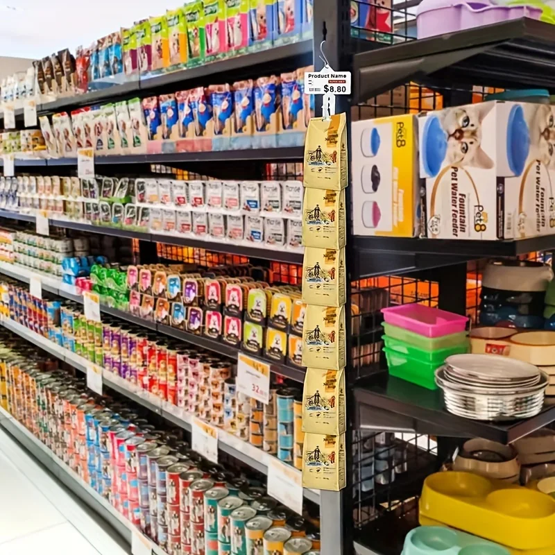 Premium Plastic Hanging Display Strips - Versatile Retail Store Showcase Solution,Effortlessly Elevate Your Product Presentation
