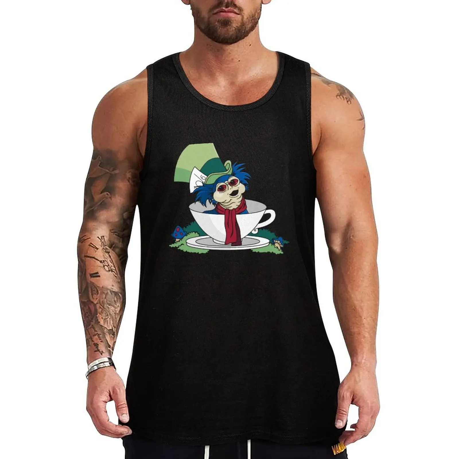 A Nice Cup of Tea Tank Top Urban Tank Top Streetwear Casual Sleeveless Shirt
