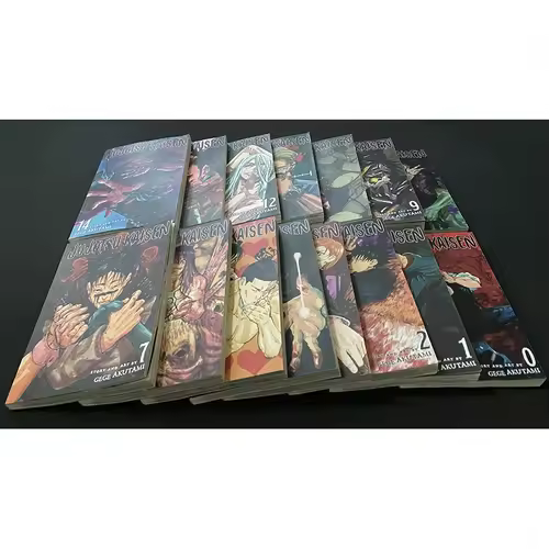 1 Book Anime Jujutsu Kaisen Japan Youth Teens Fantasy Science Mystery Suspense Manga Comic Book English Split for sale livre - Image 6