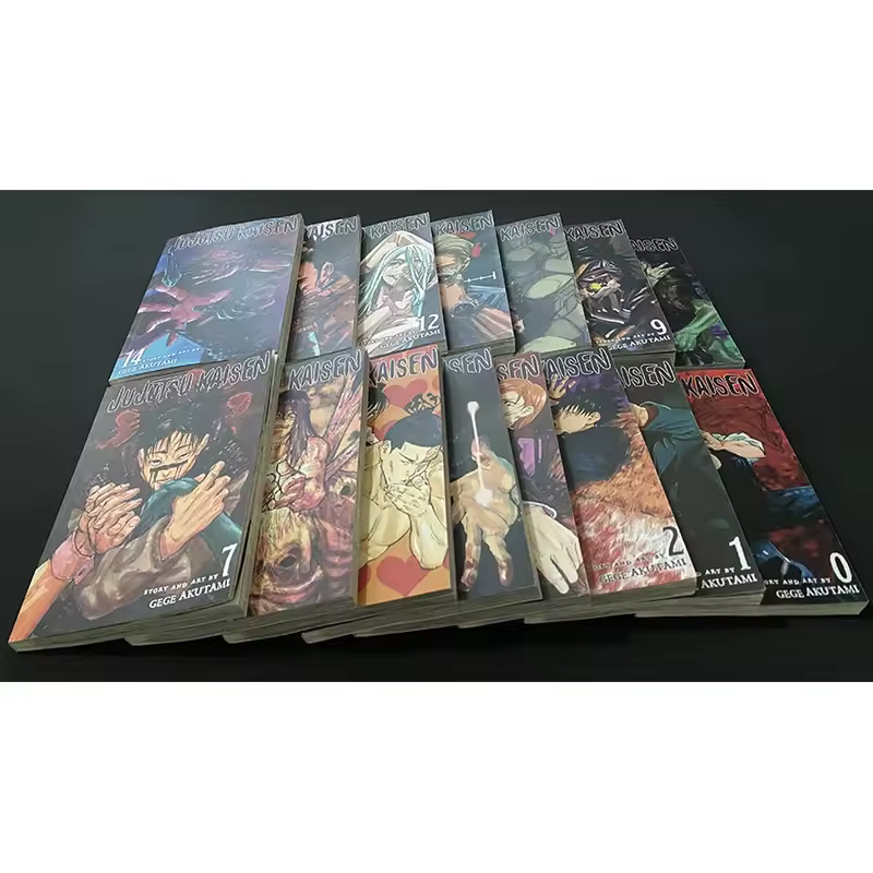 1 Book Anime Jujutsu Kaisen Japan Youth Teens Fantasy Science Mystery Suspense Manga Comic Book English Split for sale livre - Image 6