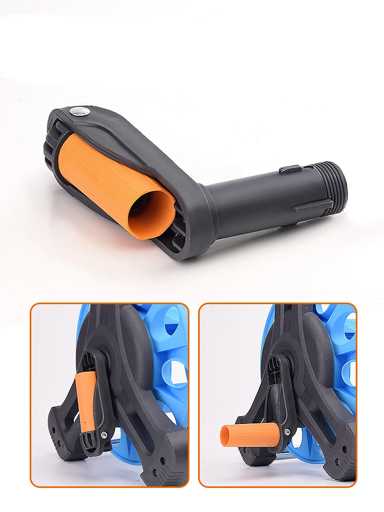 لينة خرطوم انبوب ماء تخزين الرف الملحقات ذراع واحد الدورية الأنابيب لف آلة حديقة انبوب ماء تخزين الملحقات